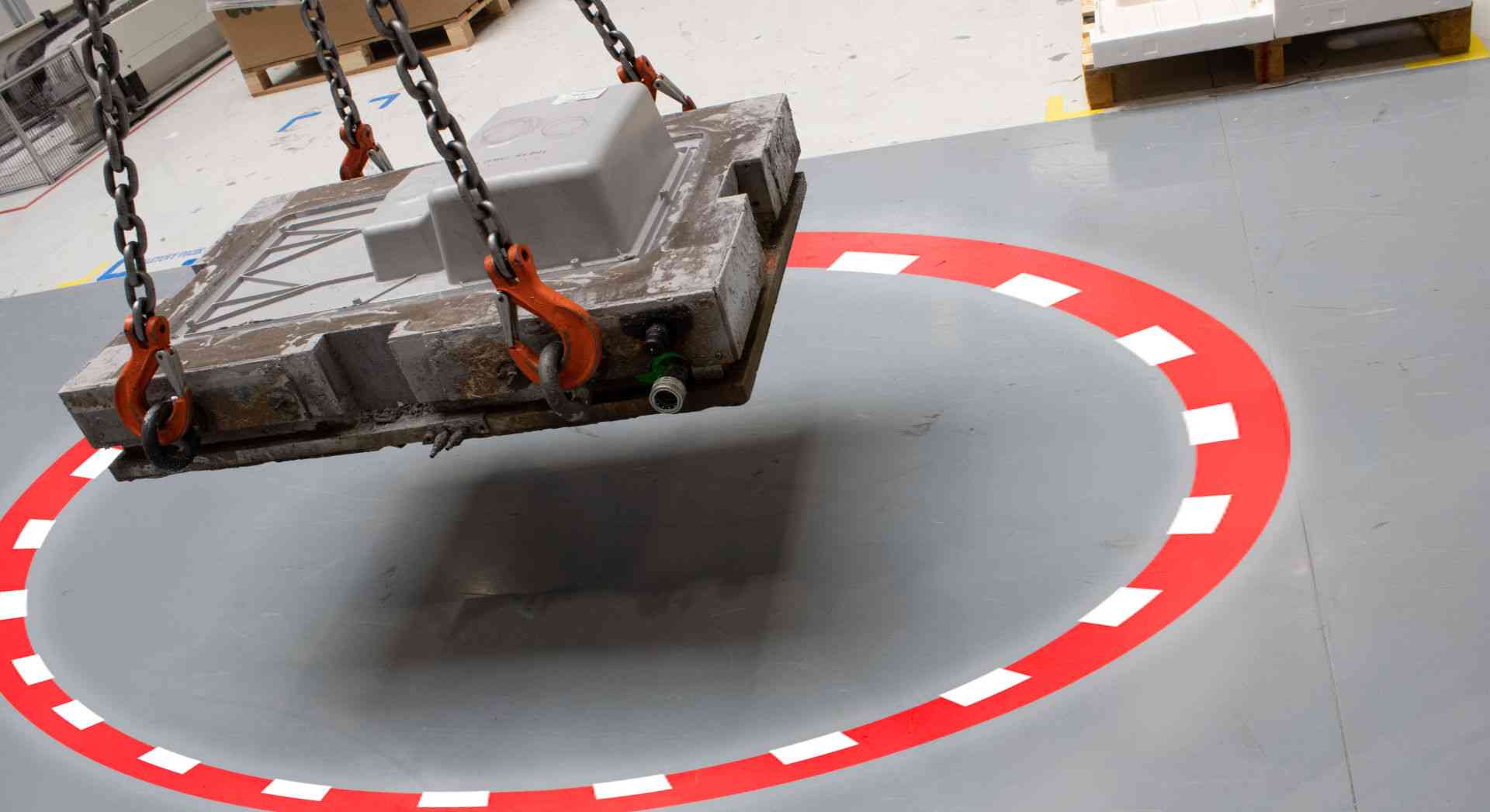 Interactive floor marking