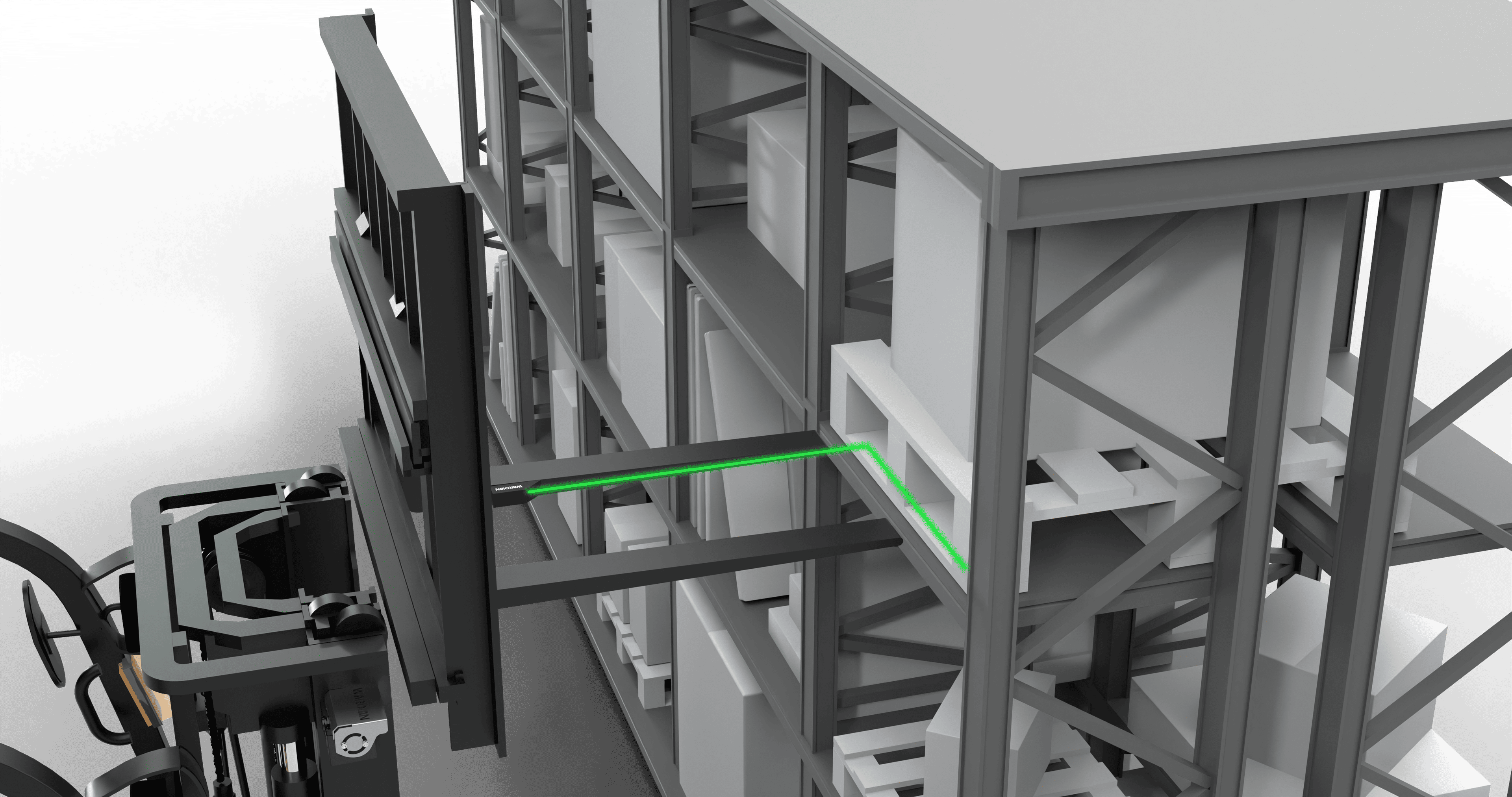 AI-Based Fork Camera For Safe Manipulation With Goods