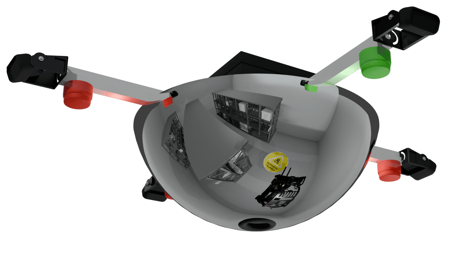 Smart Parabolic Mirror